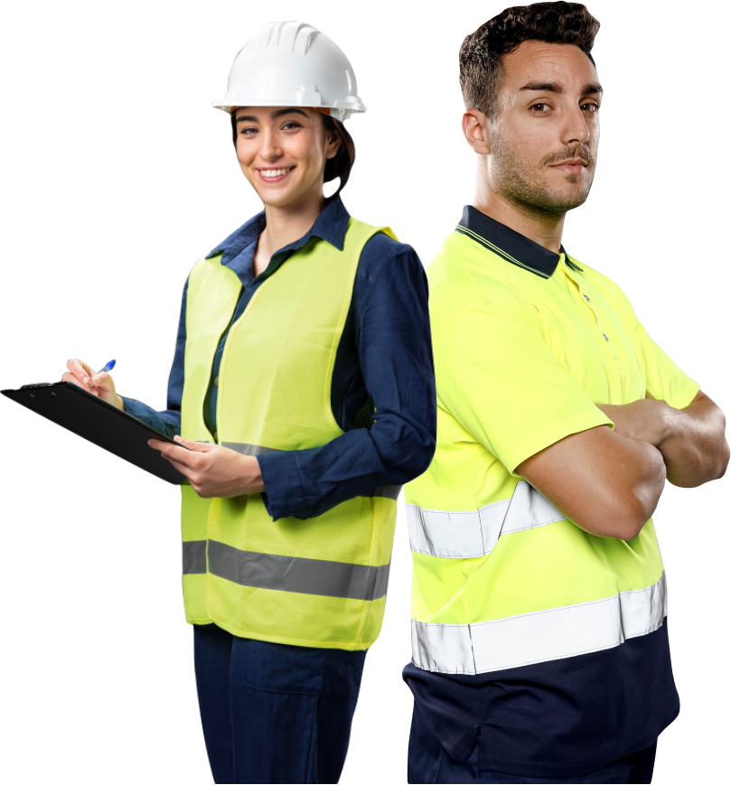 Uniformes industriales para el personal que cumple normas de seguridad industrial , en Veracruz
